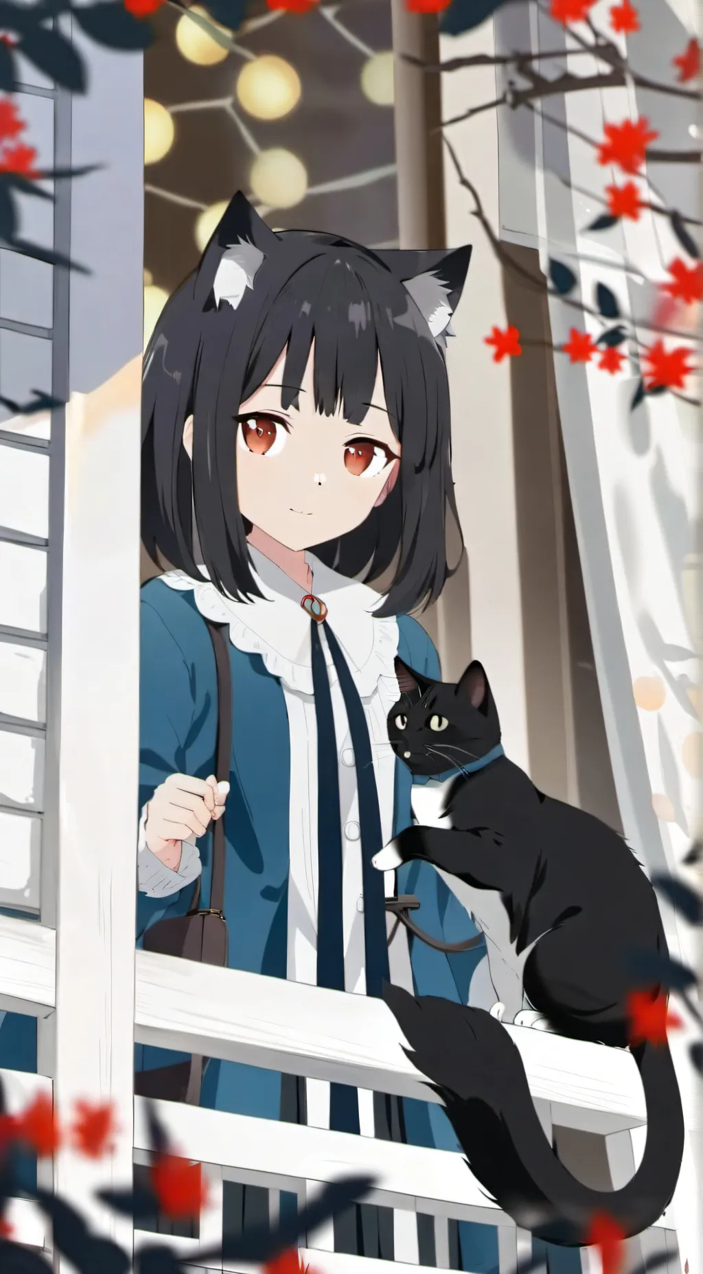 ai character: Akari background