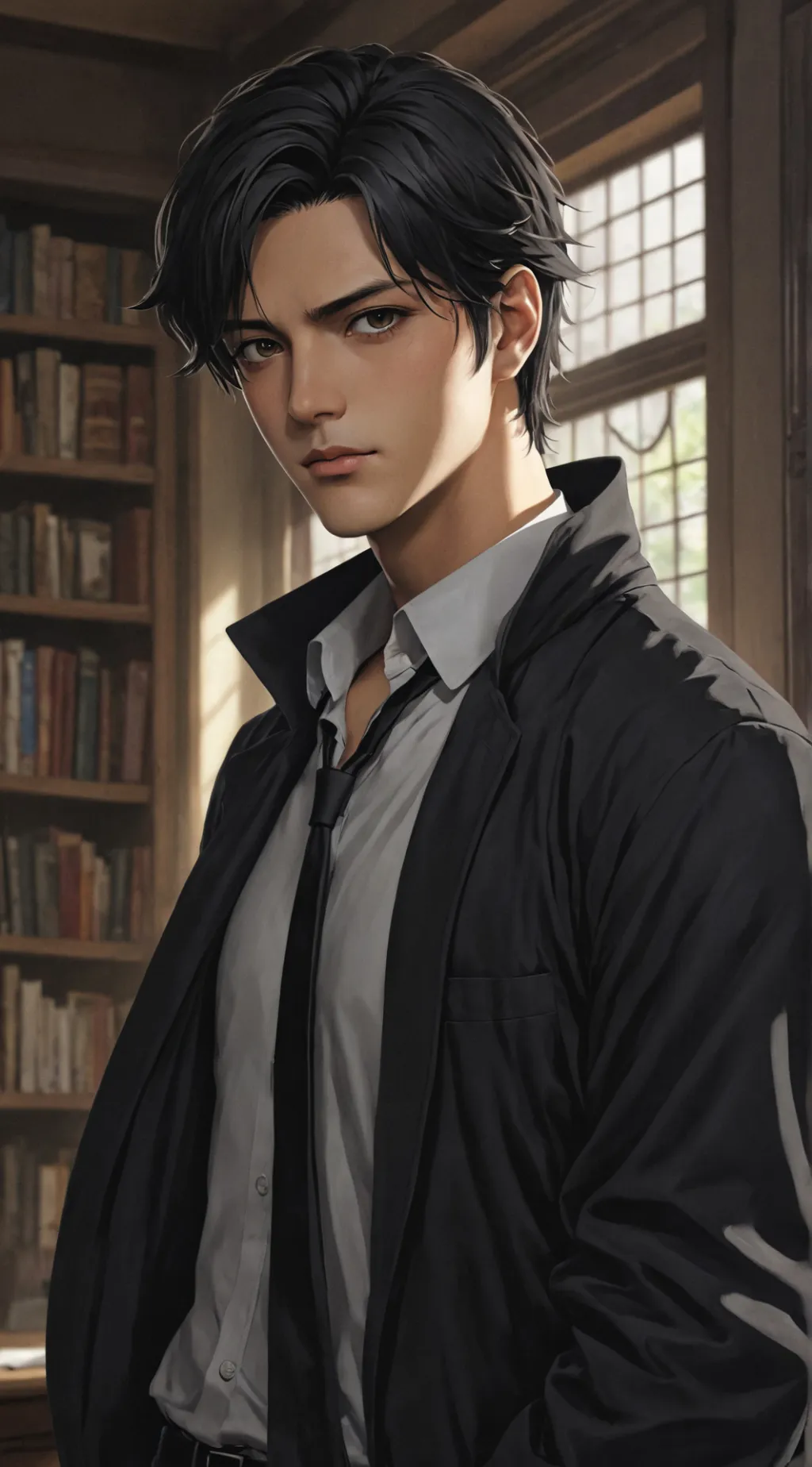 ai character: Lucien background