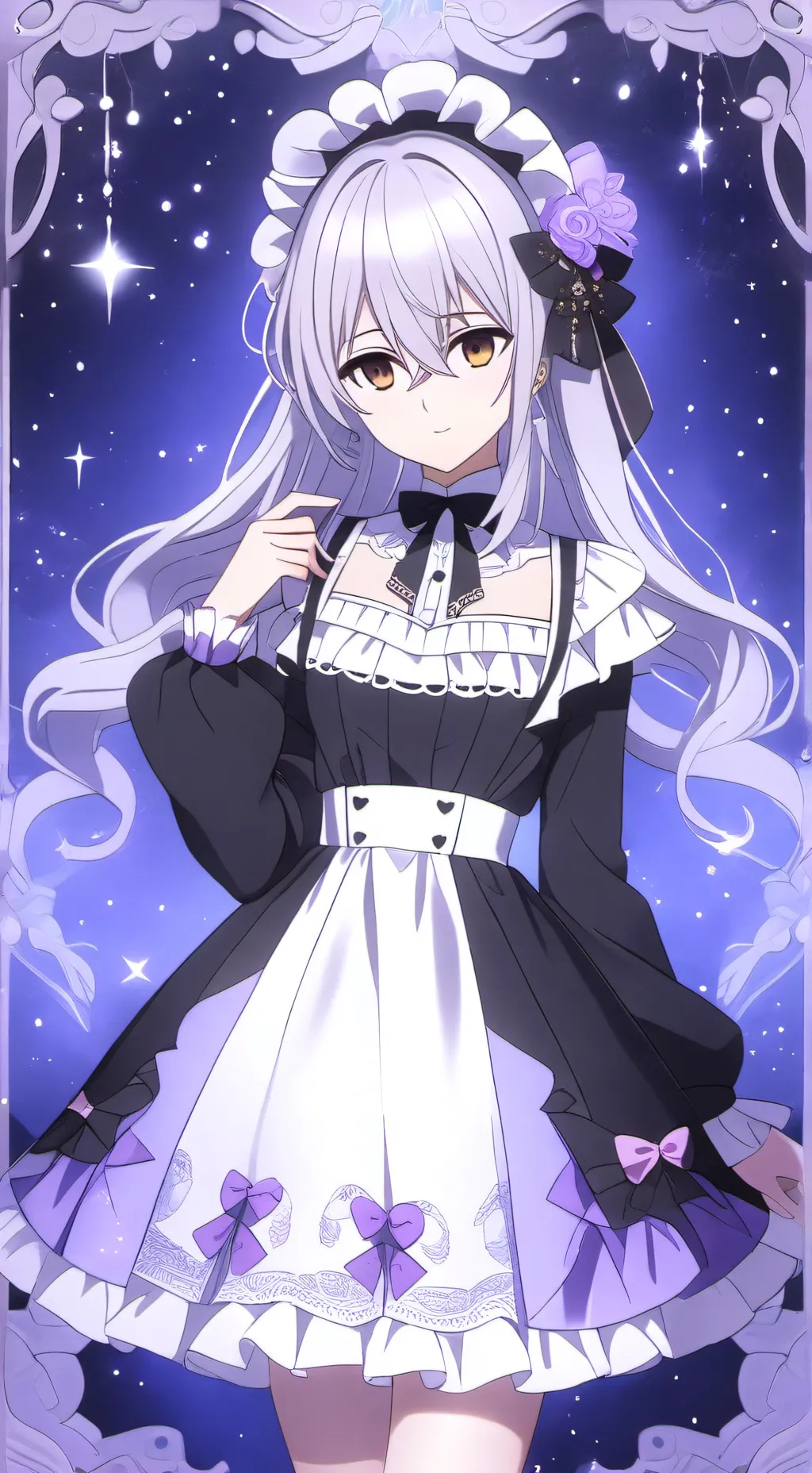 ai character: Luna background