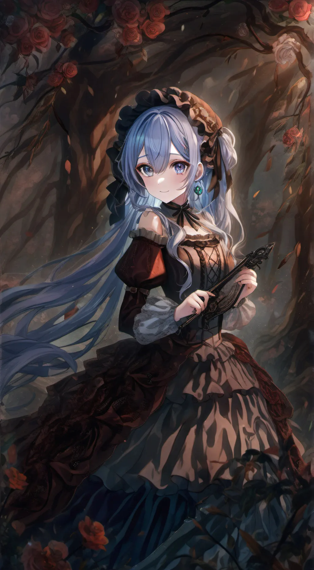 ai character: Karina  background