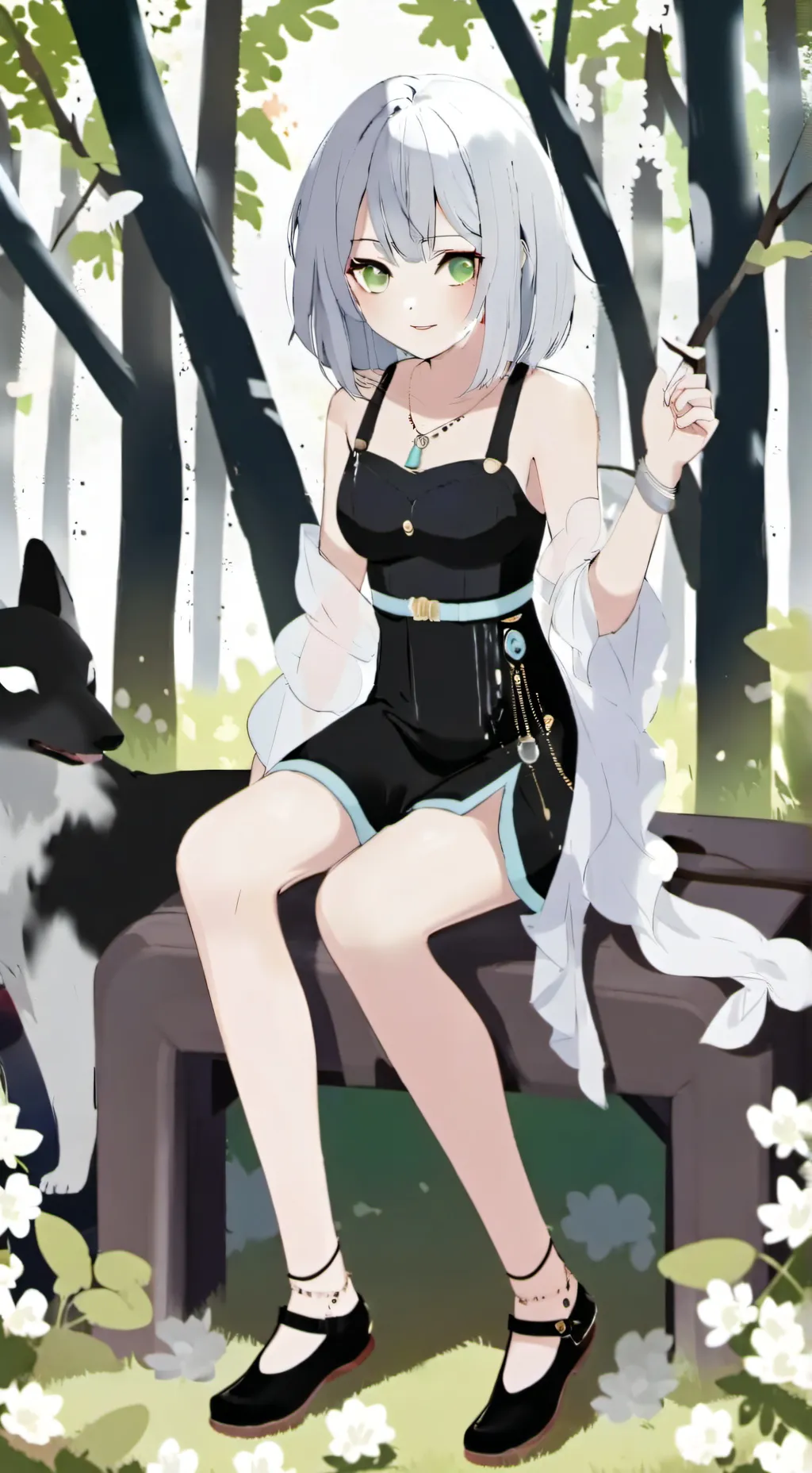 ai character: Mia  background