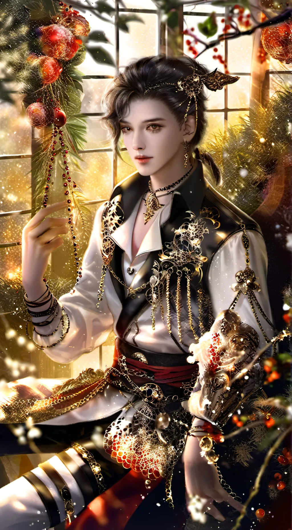 ai character: Jhi-jho background