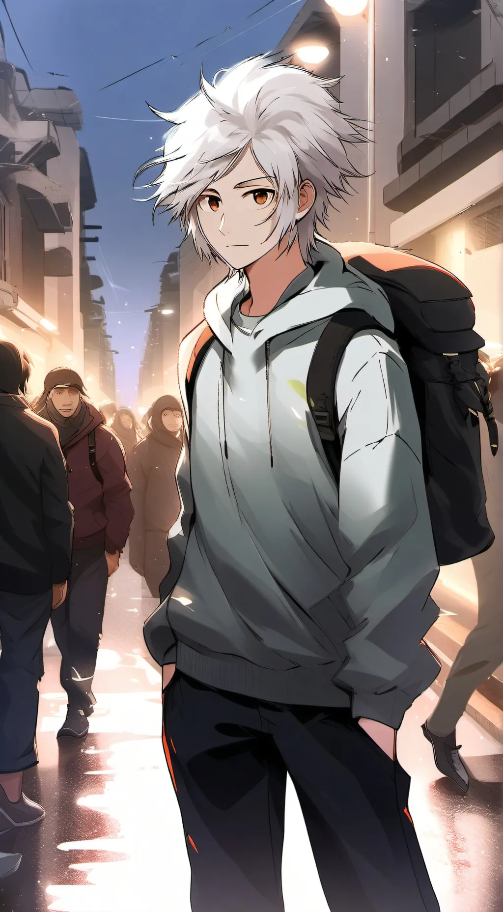 ai character: sprunki *idk  background