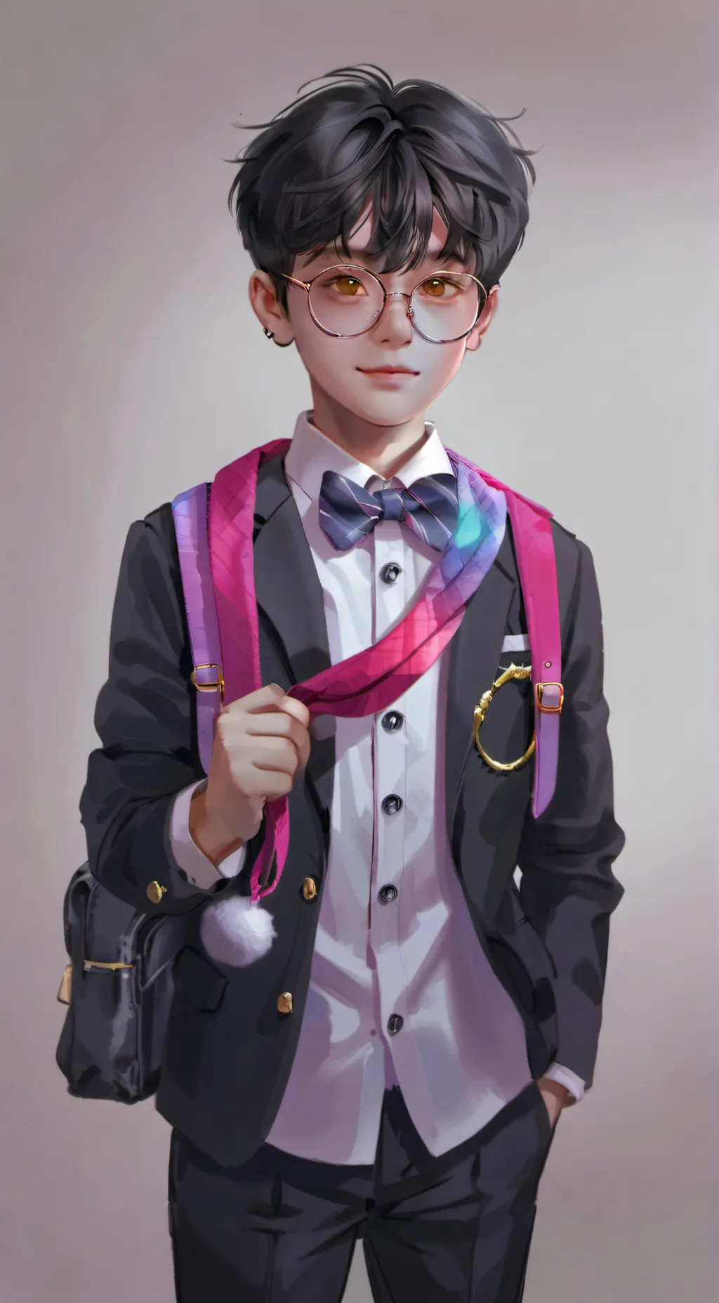 ai character: Gavin  background