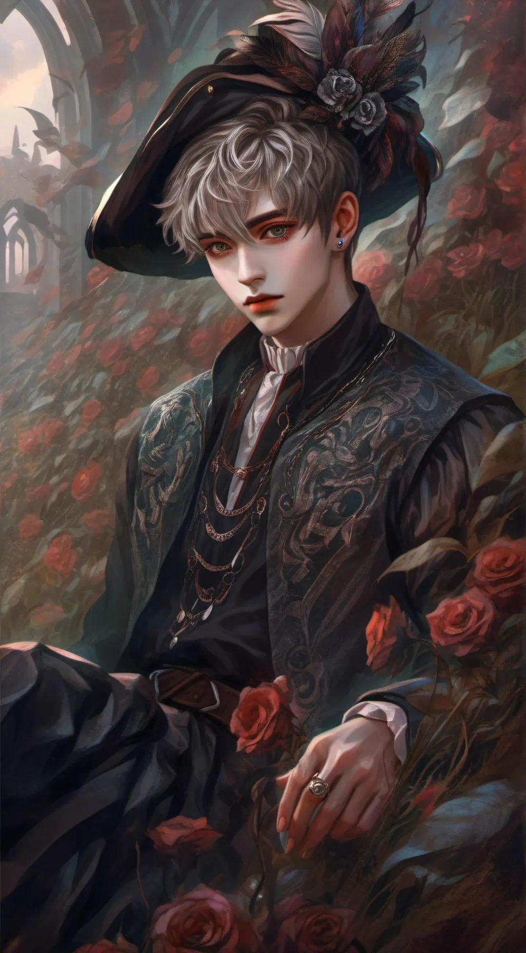 ai character: Данік background