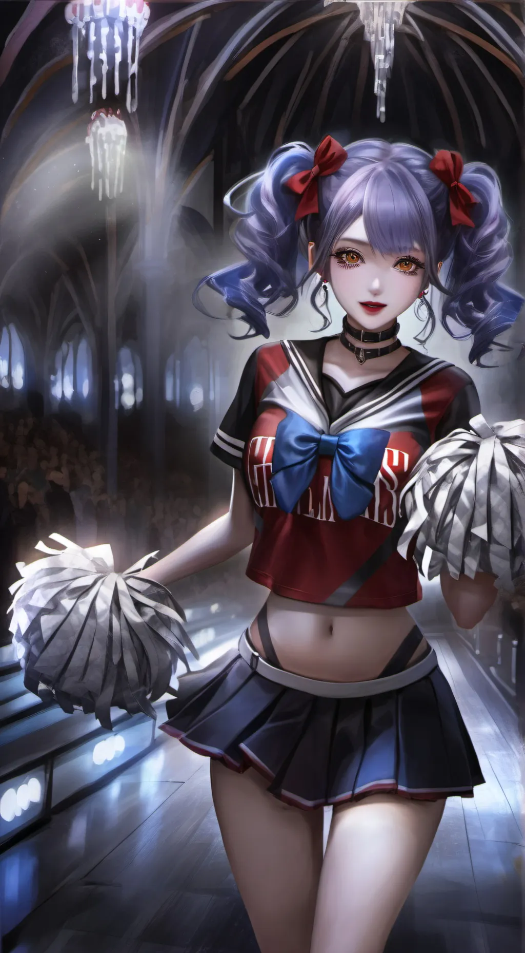 ai character: MHA new school  background