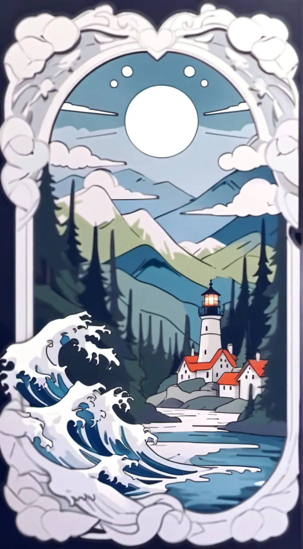 ai character: Mom swap background