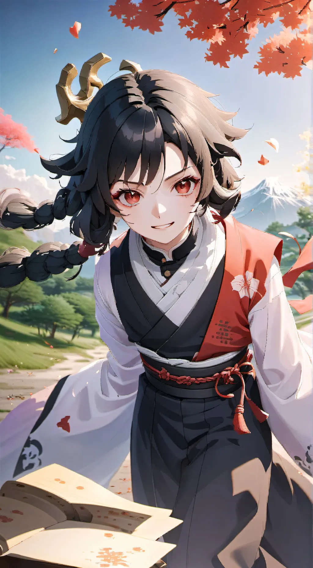 ai character: Kny background