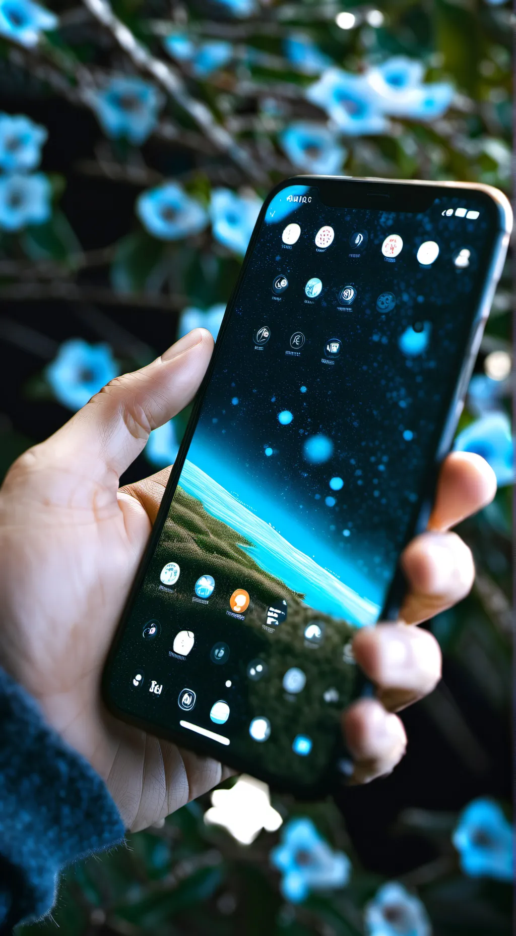 ai character: control app background