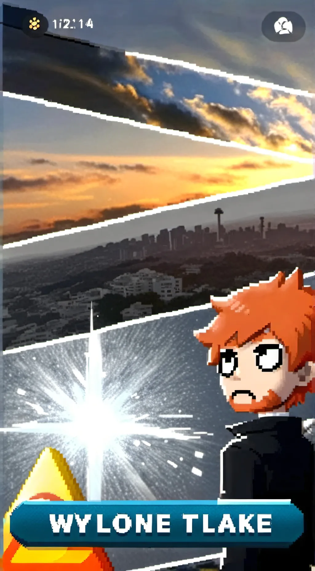 ai character: Blackpeach background