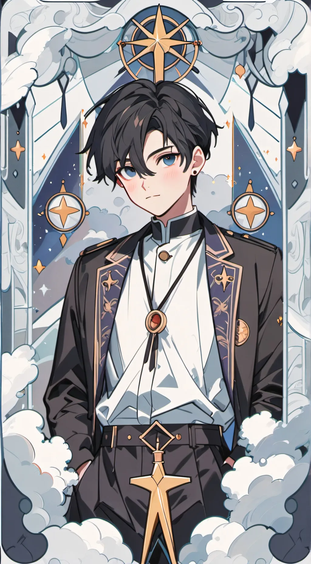 ai character: Oliver background