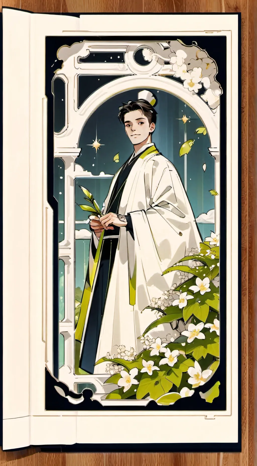 ai character: Alanecuatro background