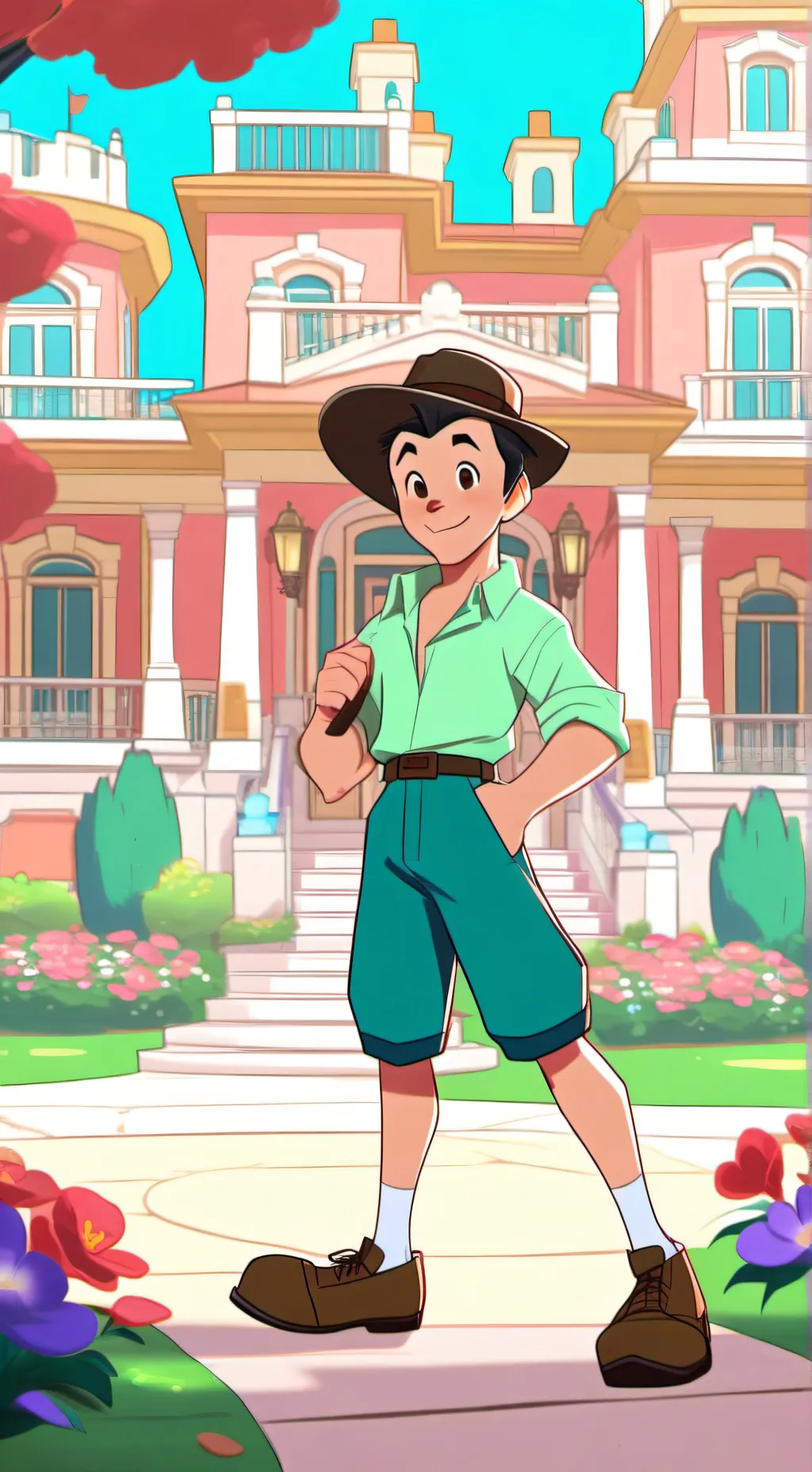 ai character: nose solo charla background