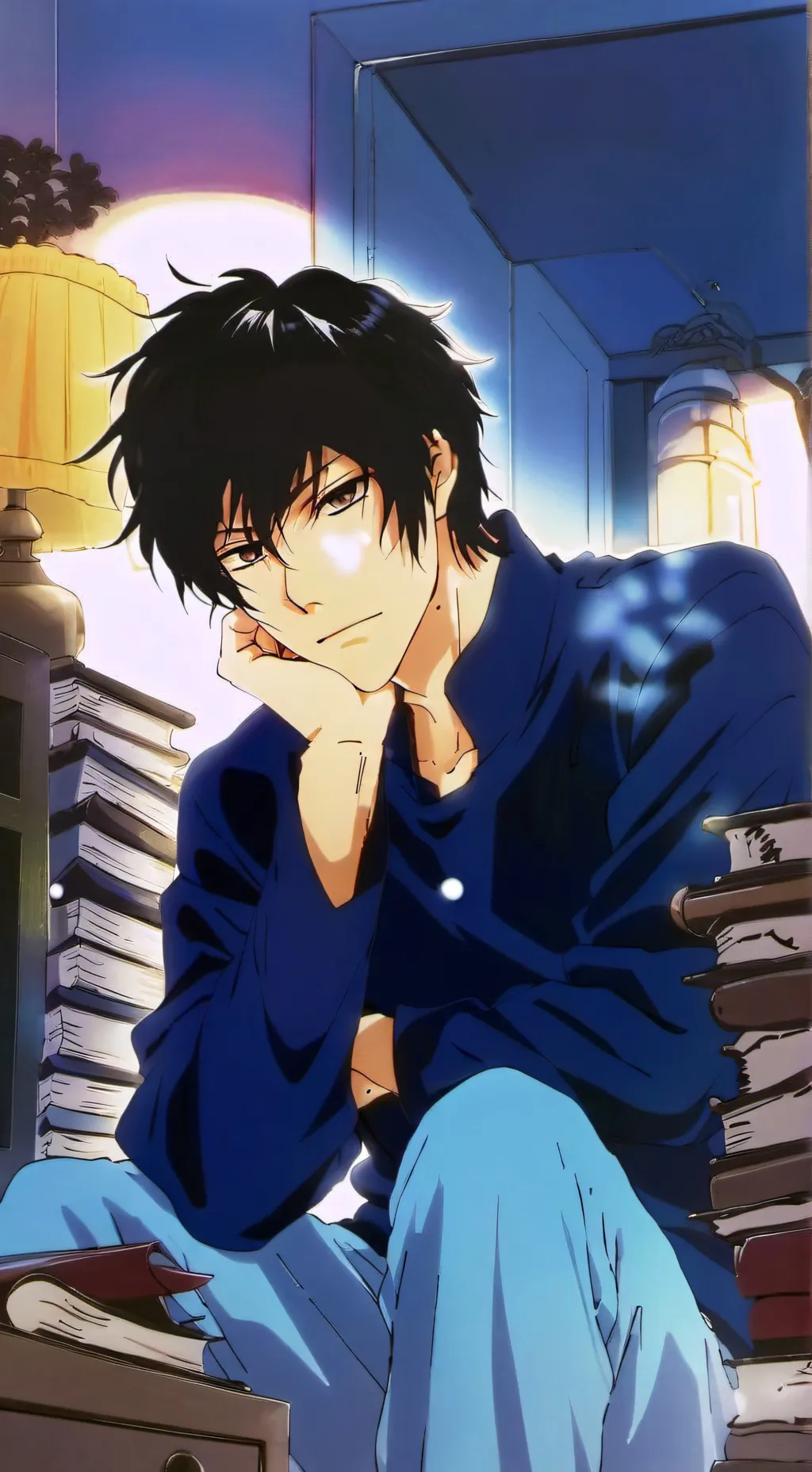 ai character: Hibari Kyoya background