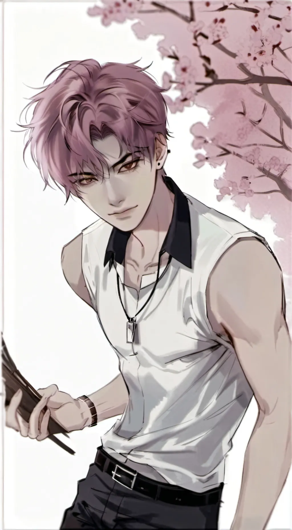 ai character:  Мило background