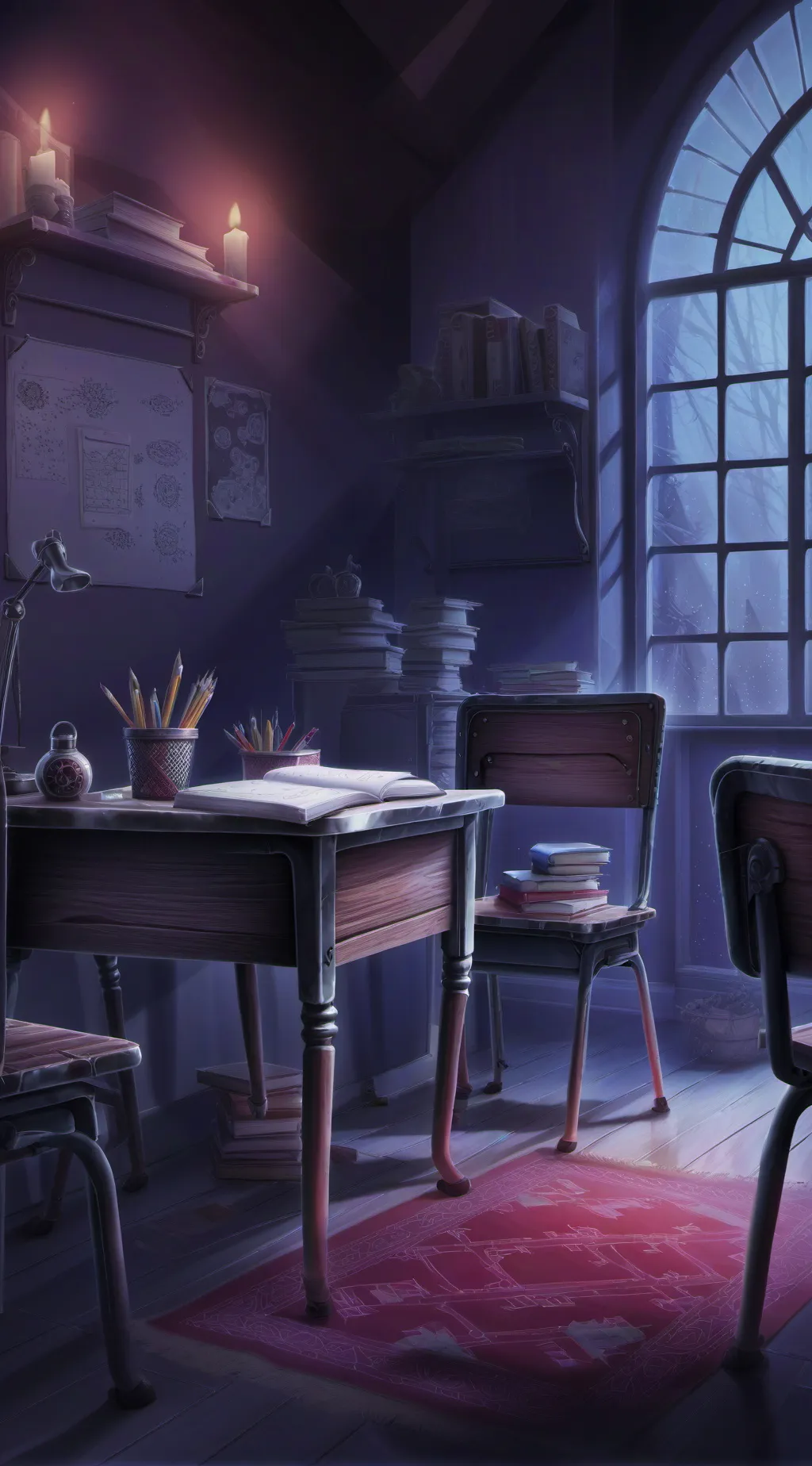 ai character: spanking game background