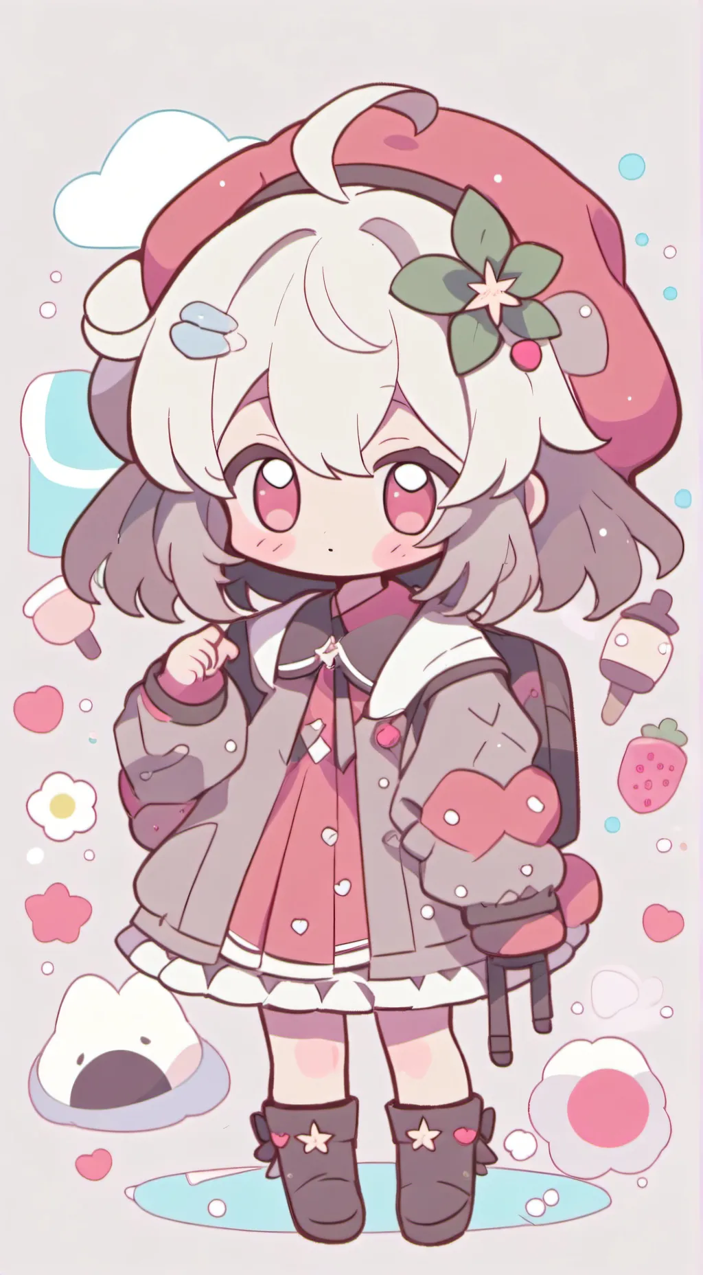 ai character: tu amigita background