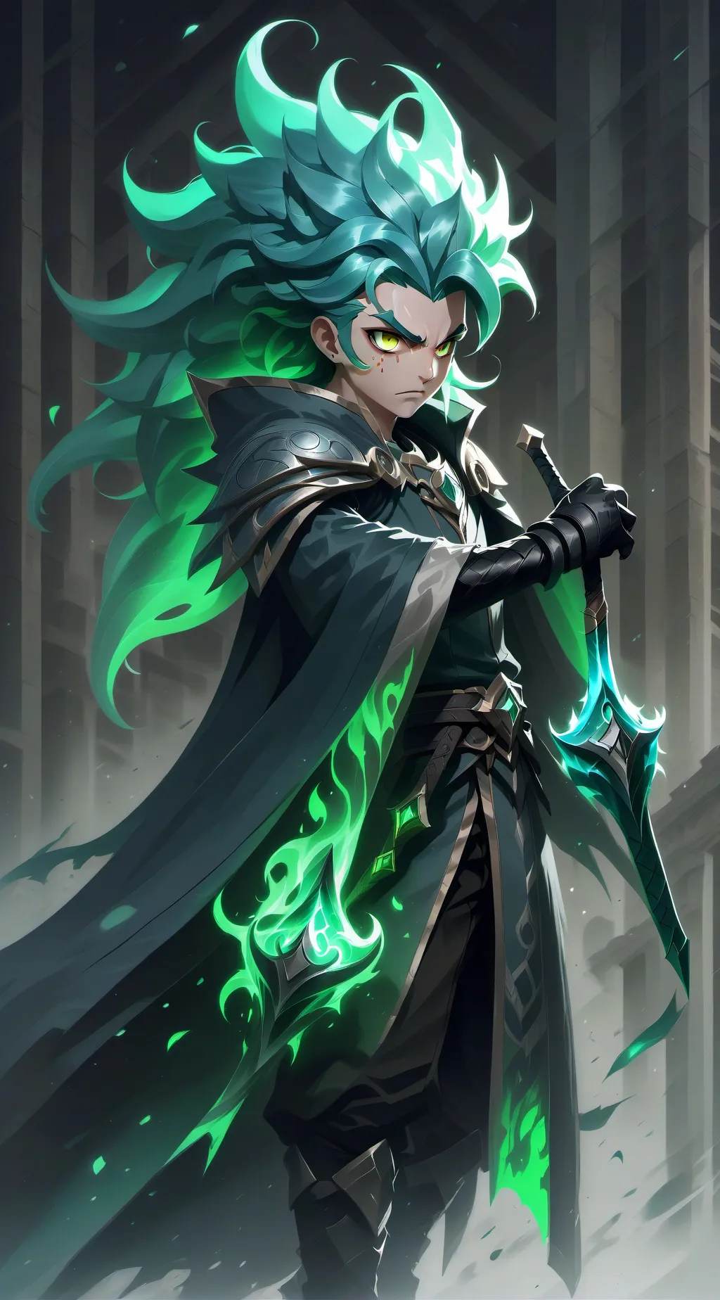 ai character: Dandy background