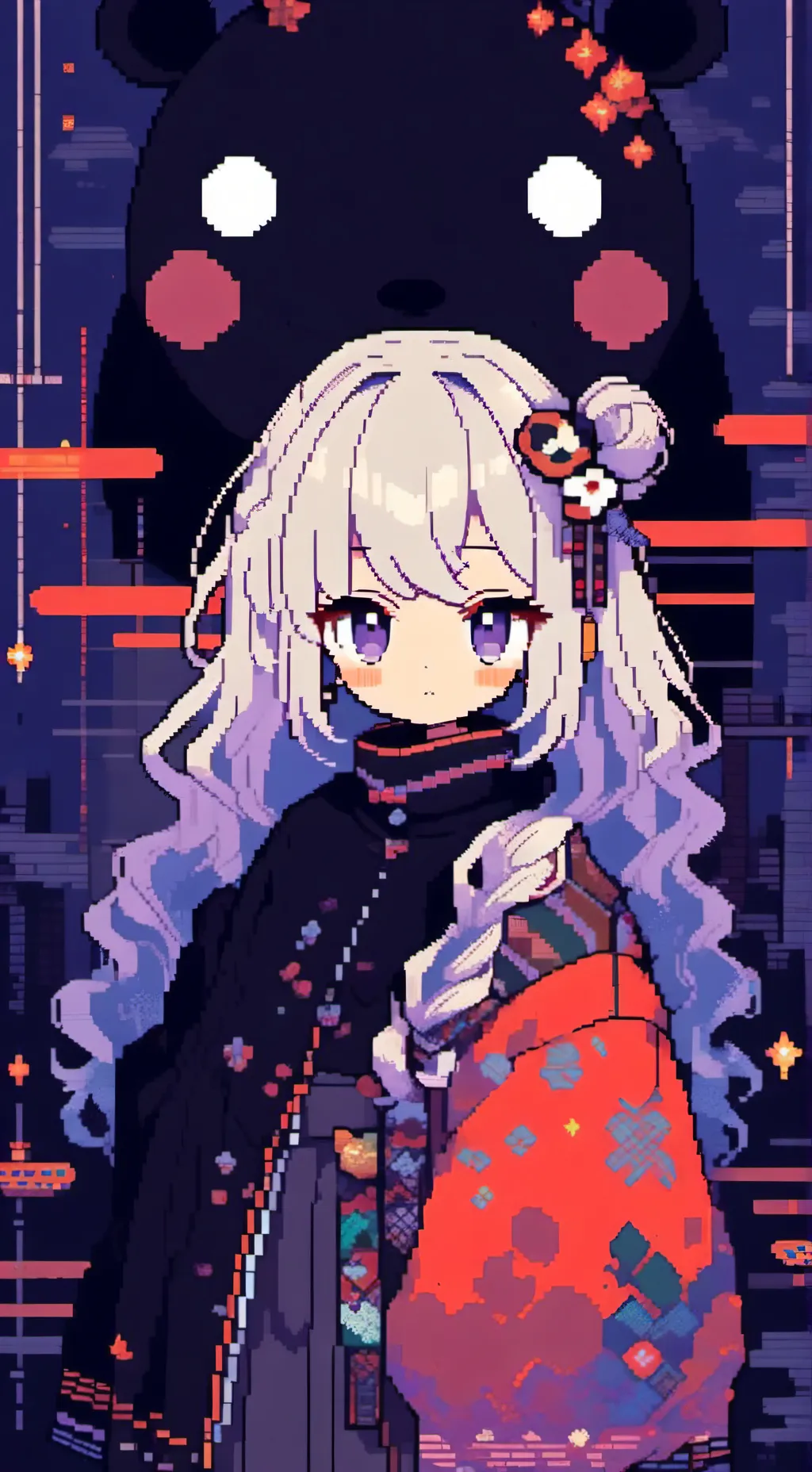 ai character: Ariana background