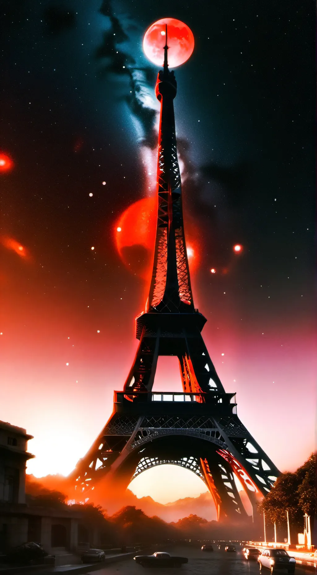 ai character: Miraculous ladybug background