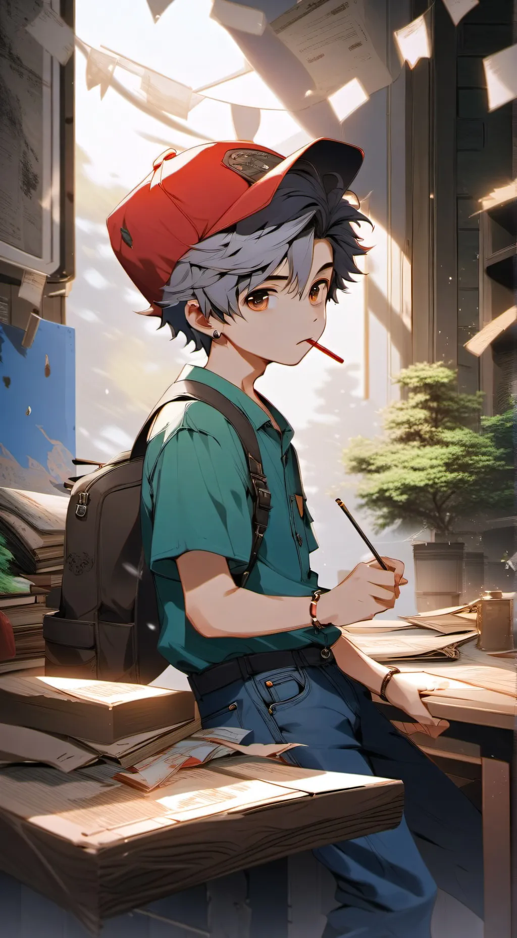 ai character: James background