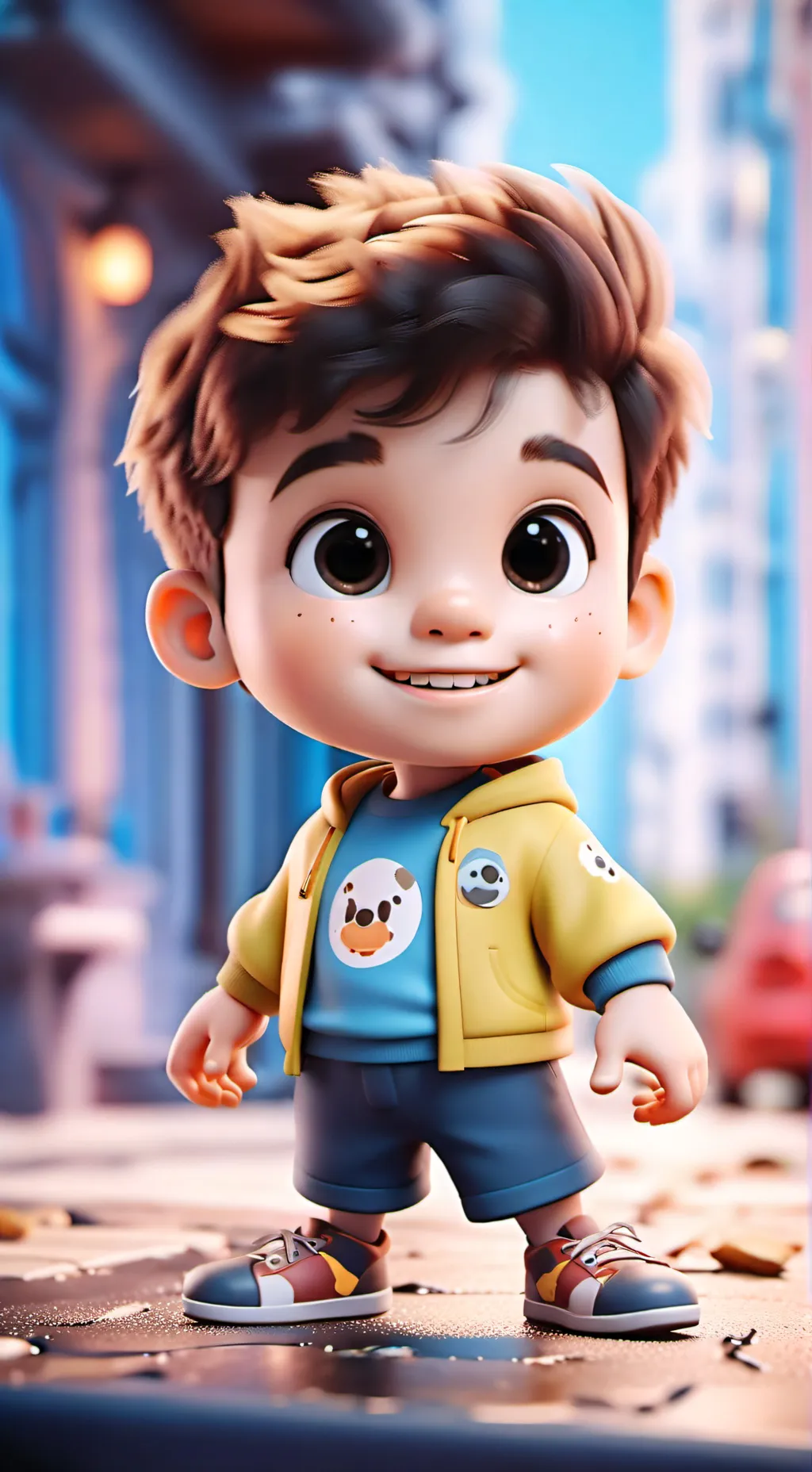 ai character: Pedrinho background