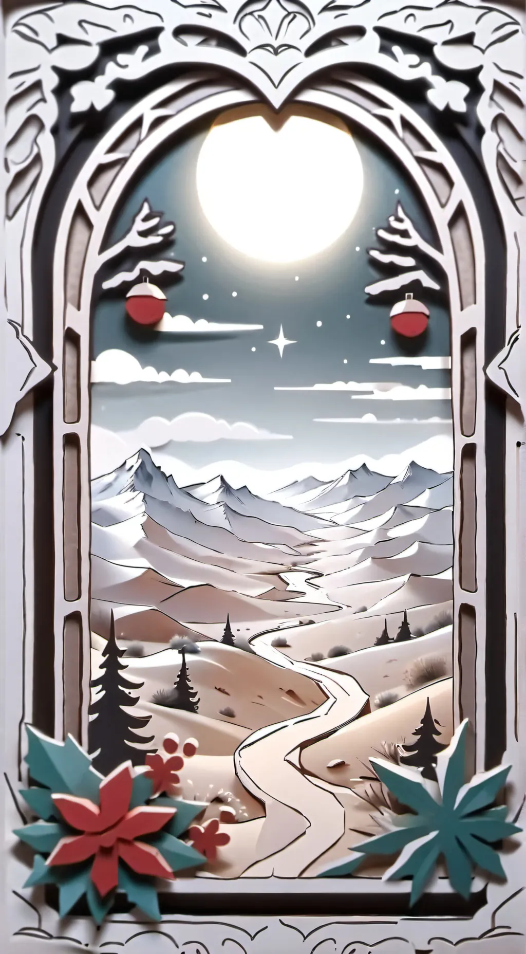 ai character: la navidad de kit background