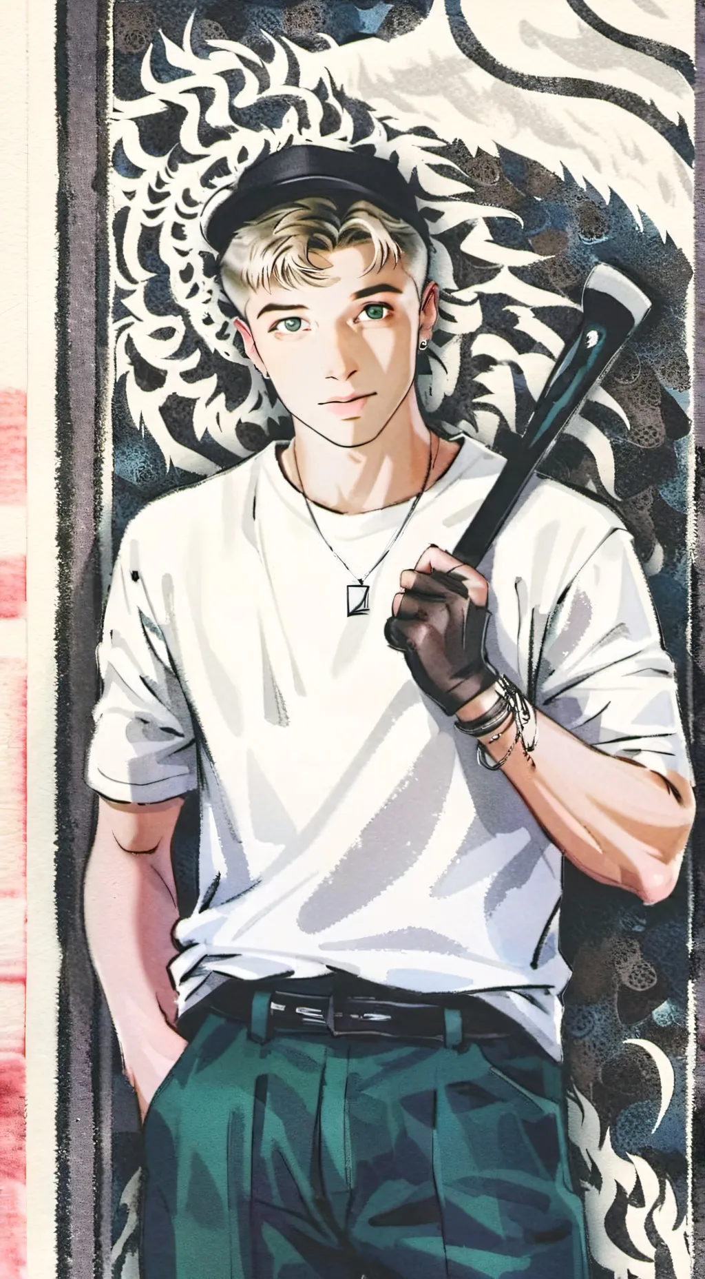 ai character: sebastiano  background