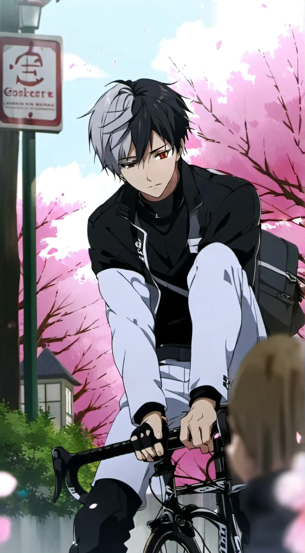 ai character: sakura haruka background