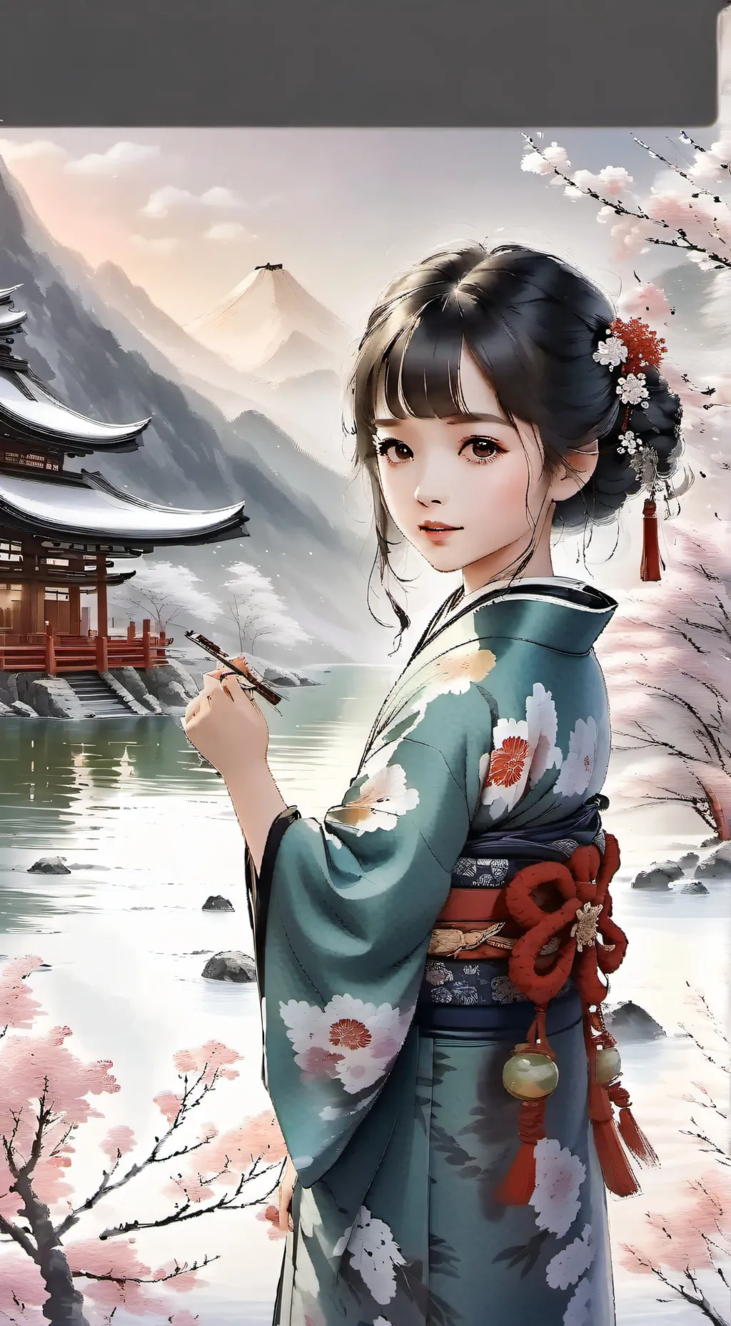 ai character: Haukan background