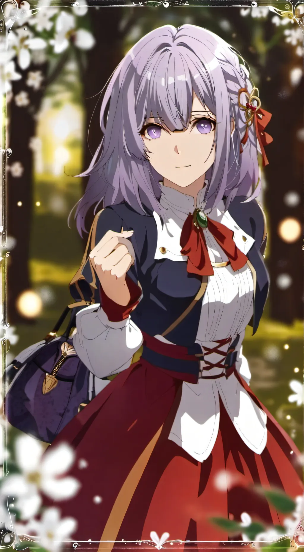 ai character: kana background