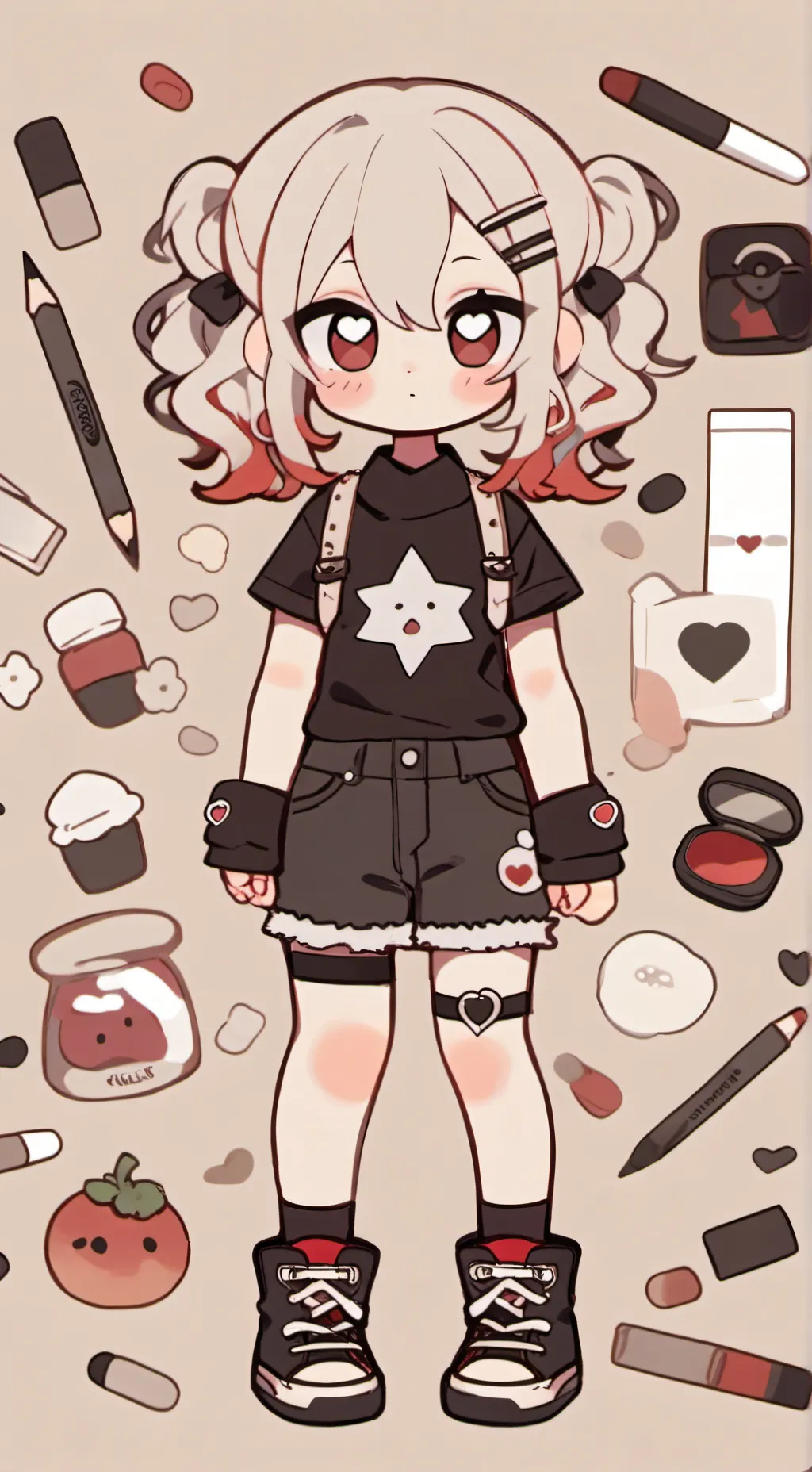 ai character: ALASTORS....CHILD? background