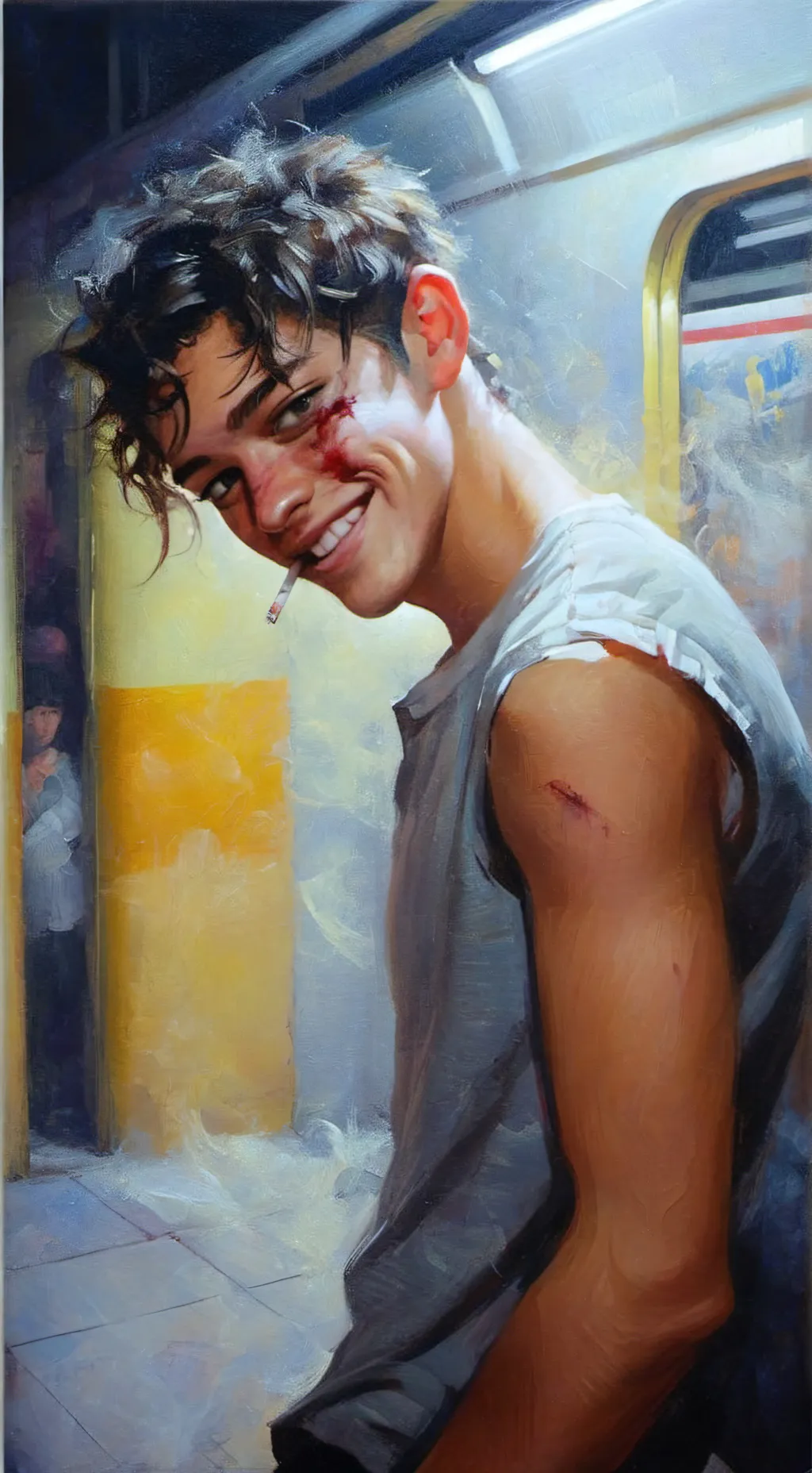 ai character: Lovestruck  background