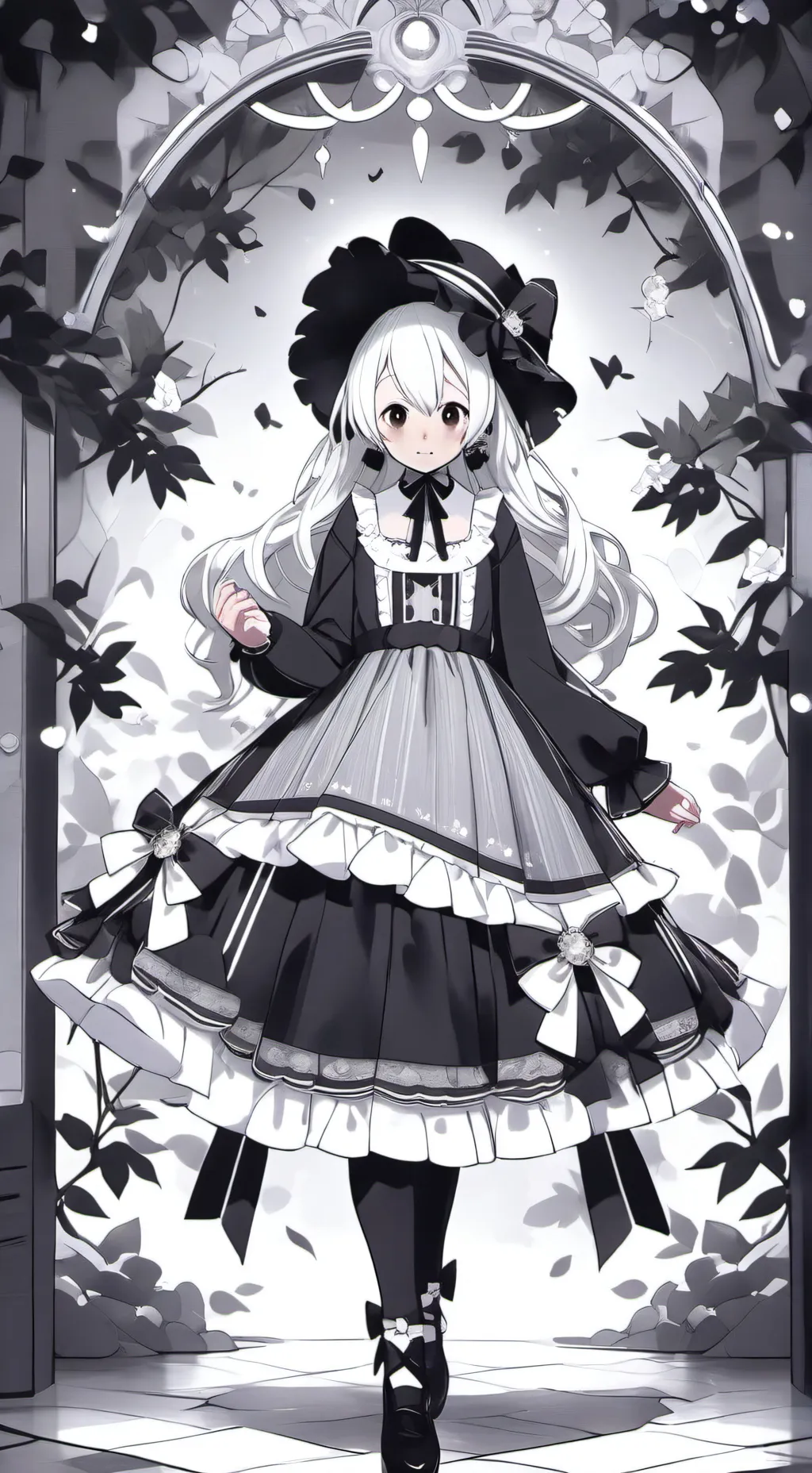 ai character: One piece  background