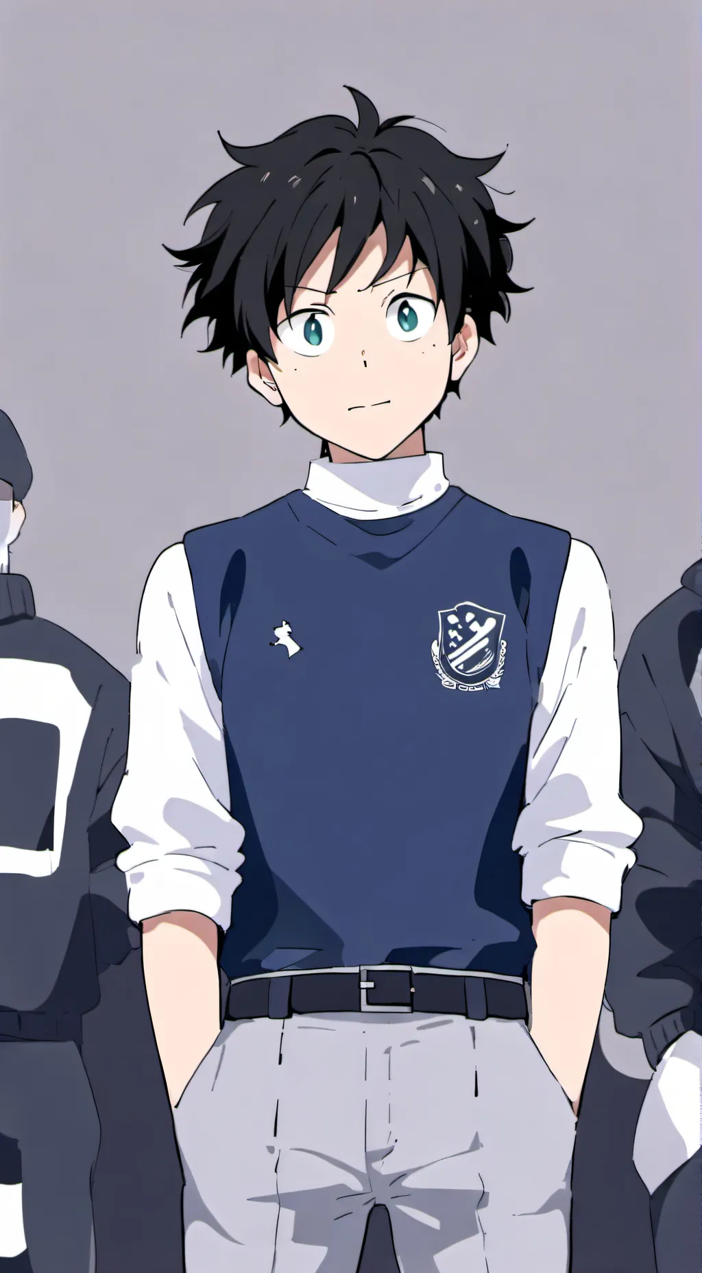 ai character: deku frère/sœur  background