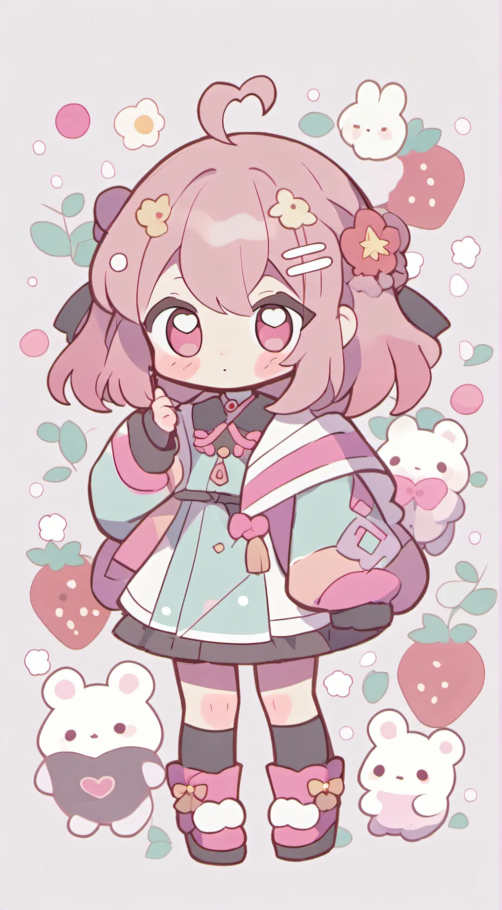 ai character: Tu hermanita background