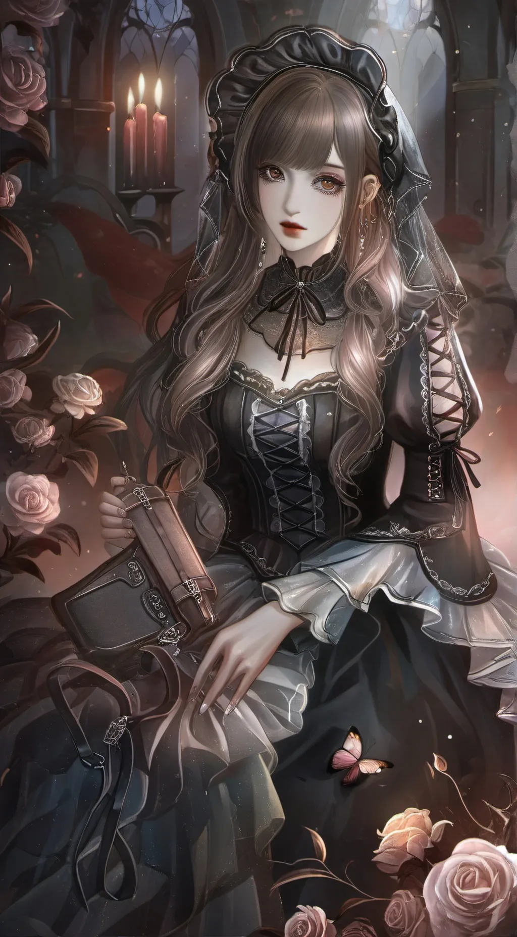 ai character: нефор мел background