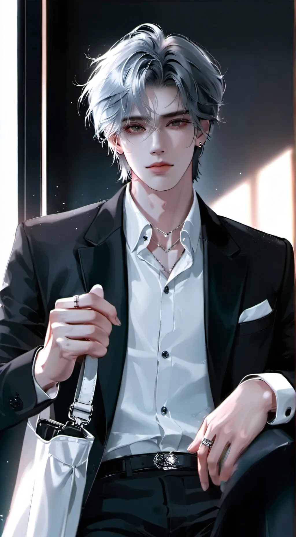 ai character: Adama background