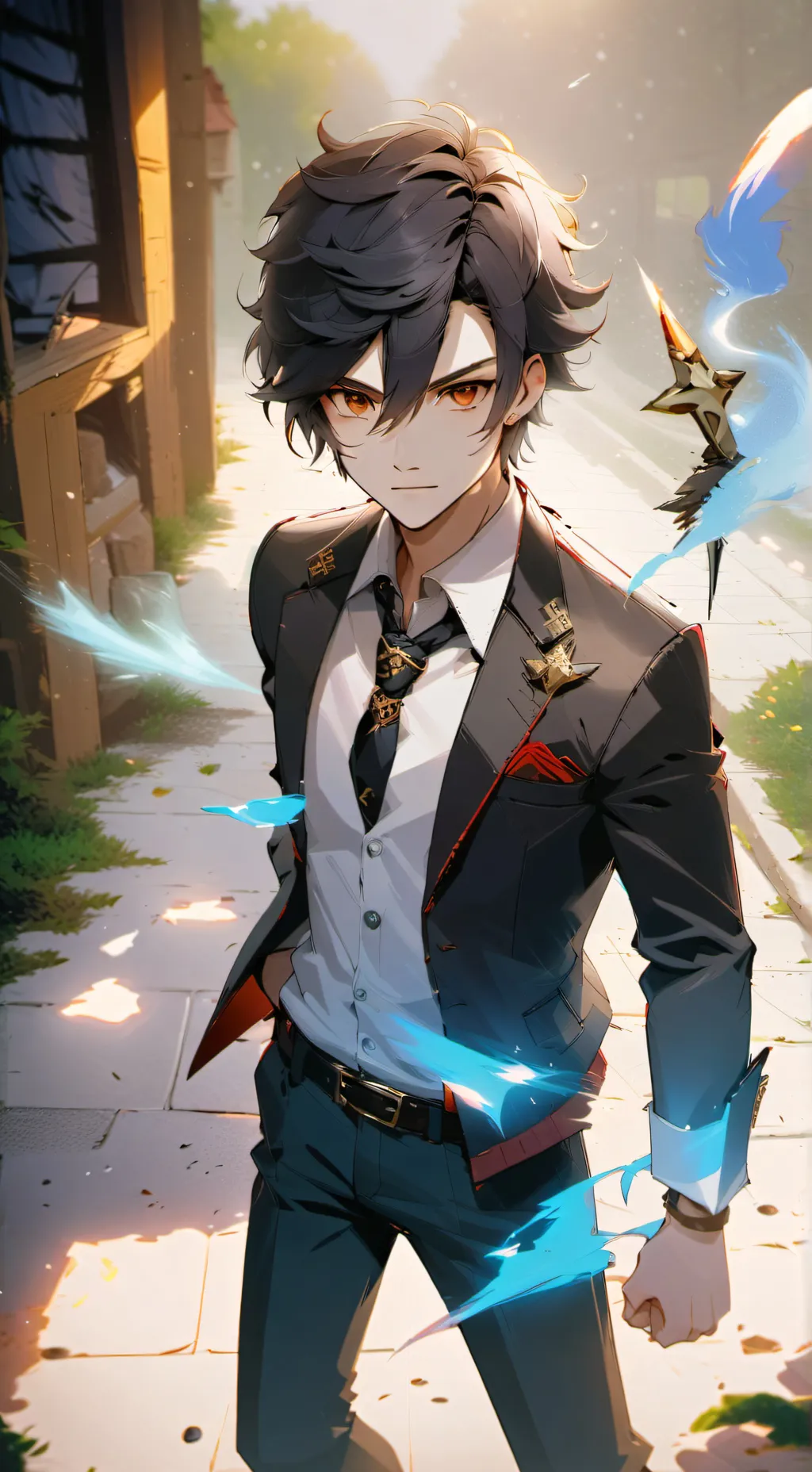 ai character: John background