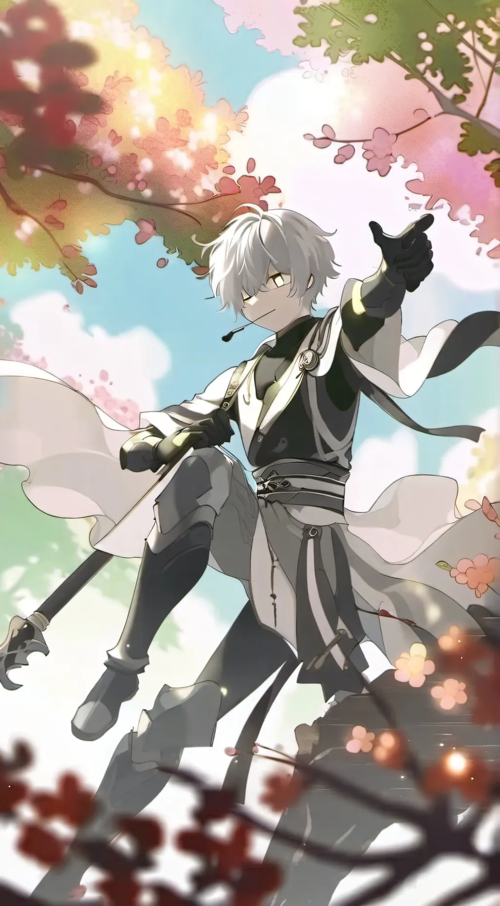 ai character: NicSolace background