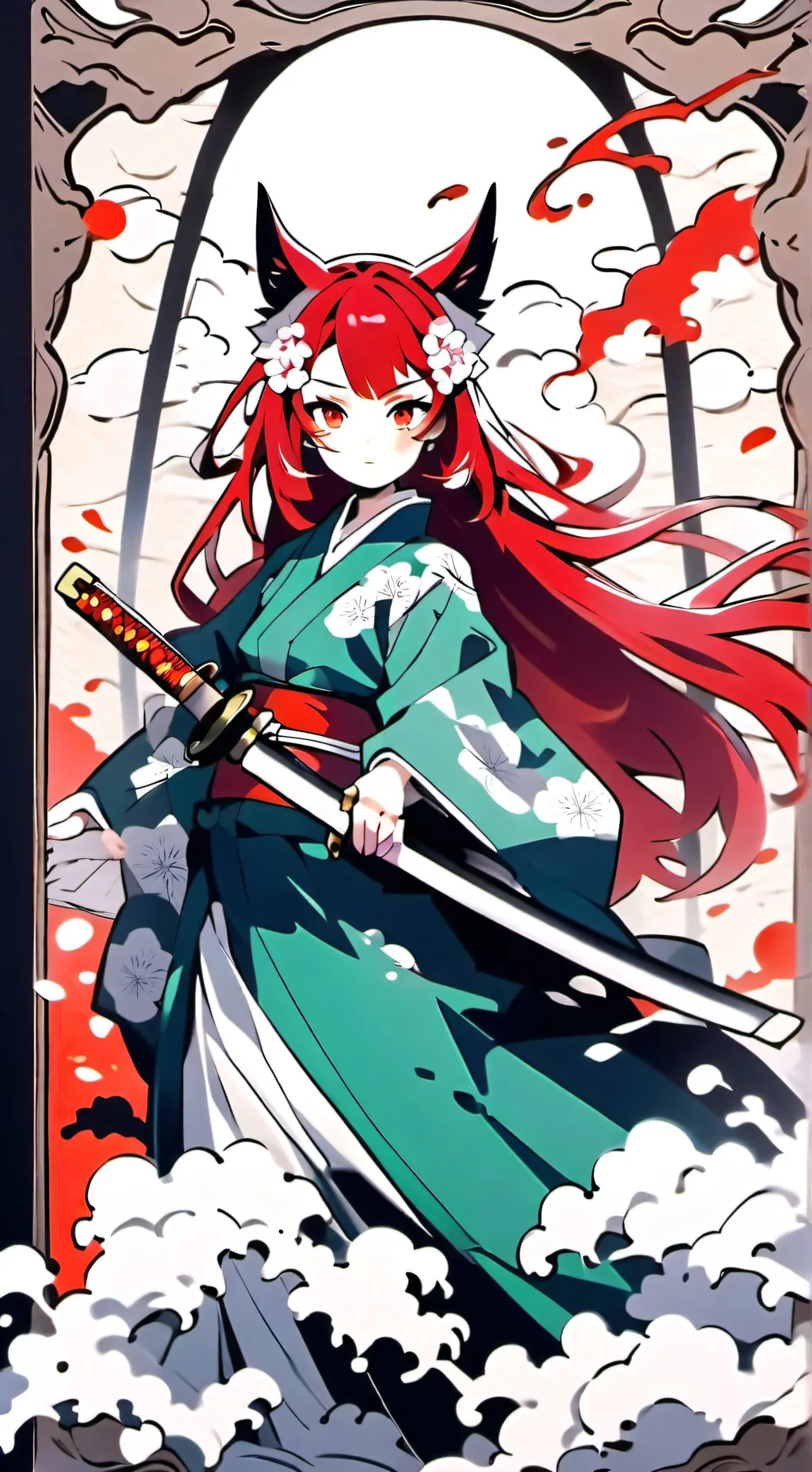 ai character: kny  background