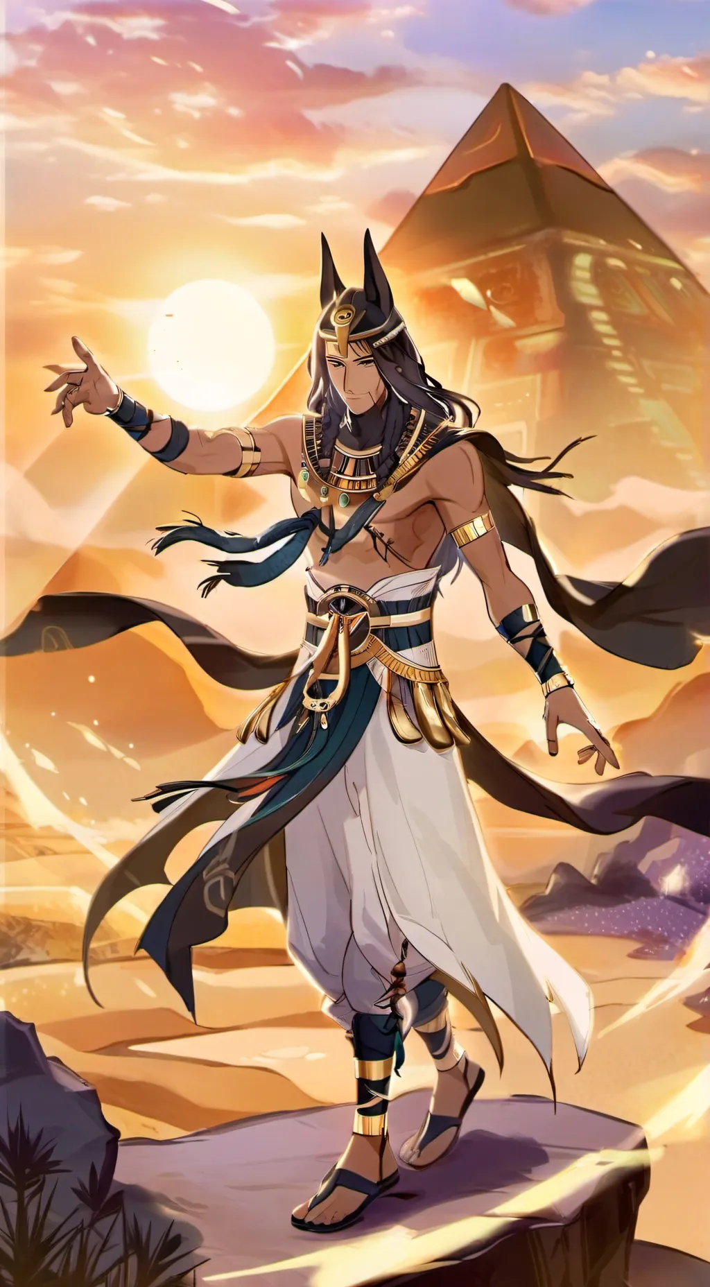 ai character: Cyno background