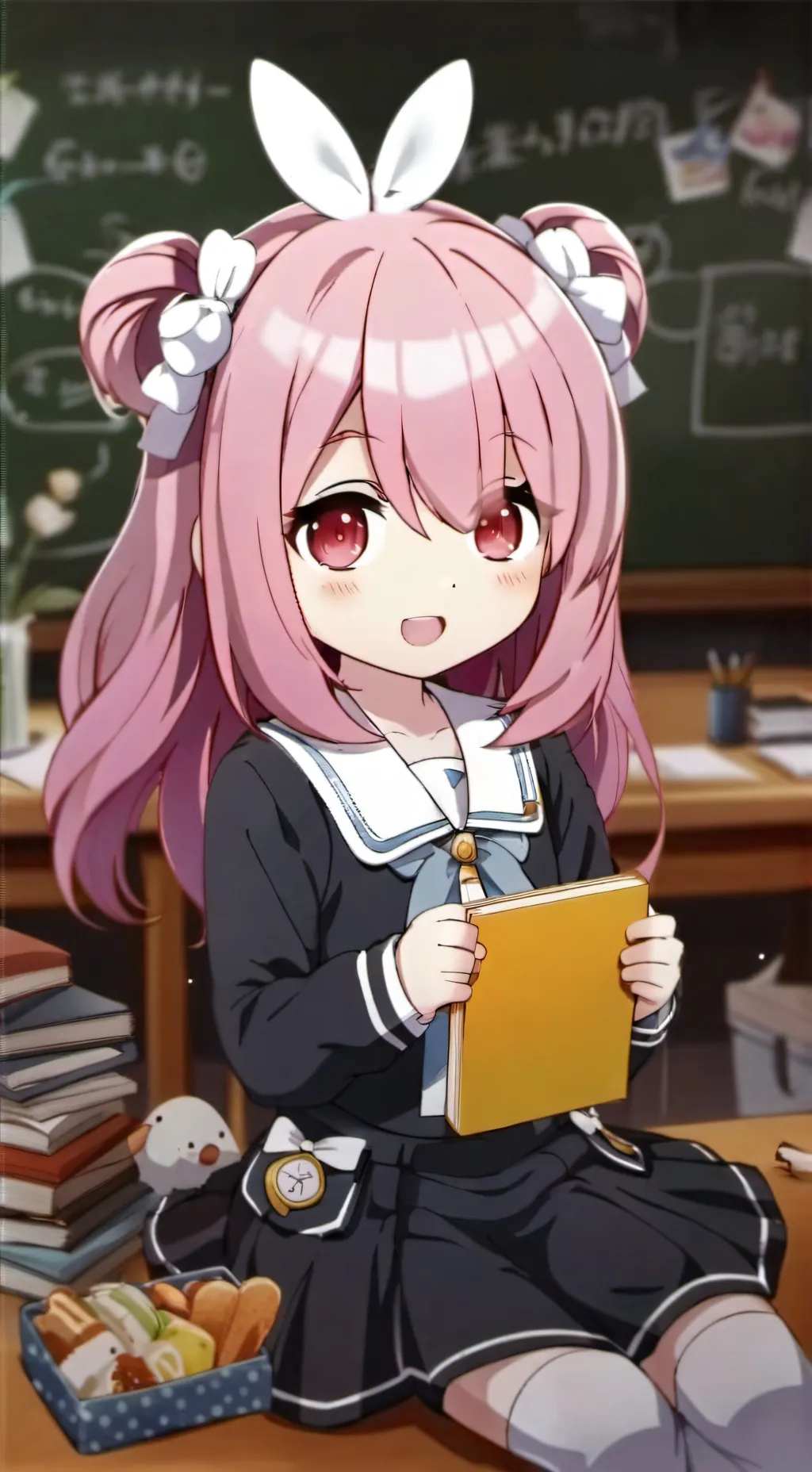 ai character: Nur Ariana Sofea  background