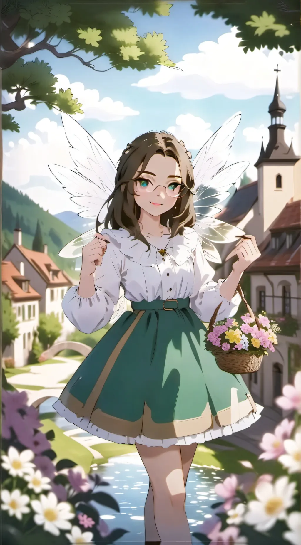 ai character: Lilly(the fairy) background