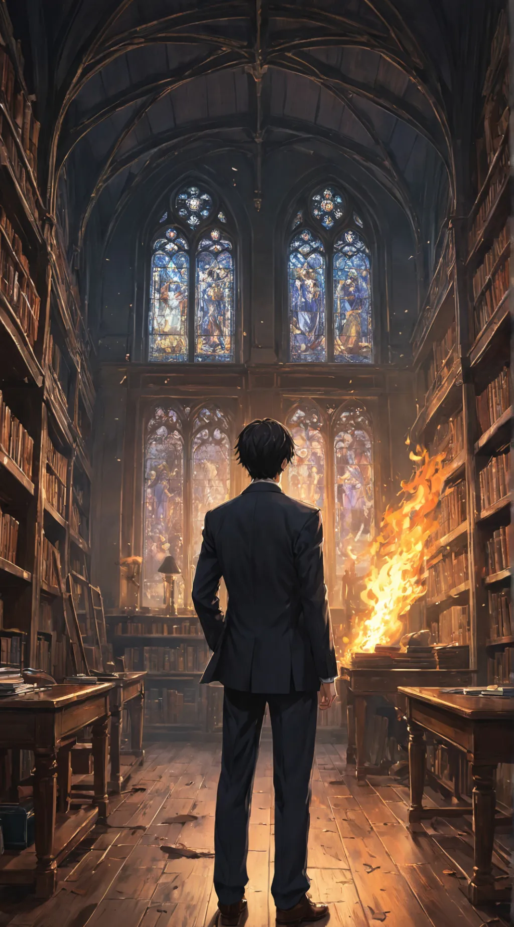 ai character: Lucien background