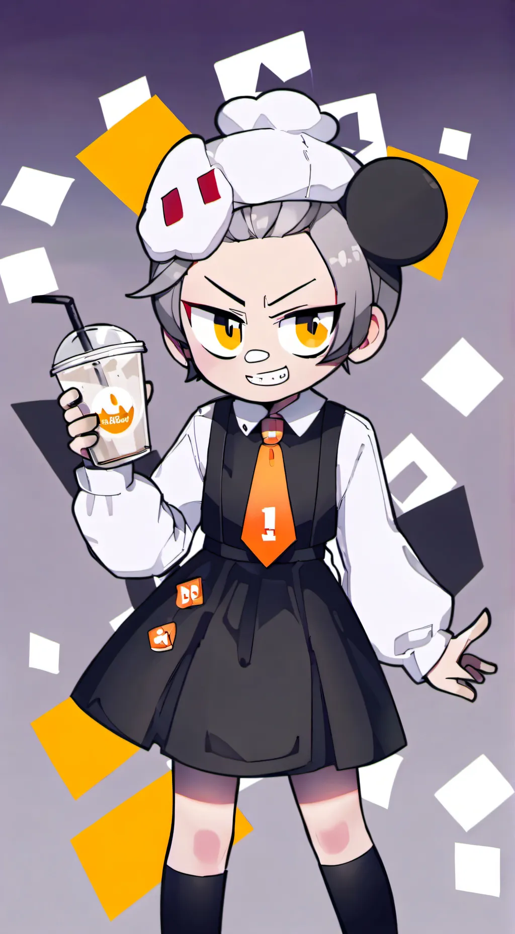 ai character: cuphead  background