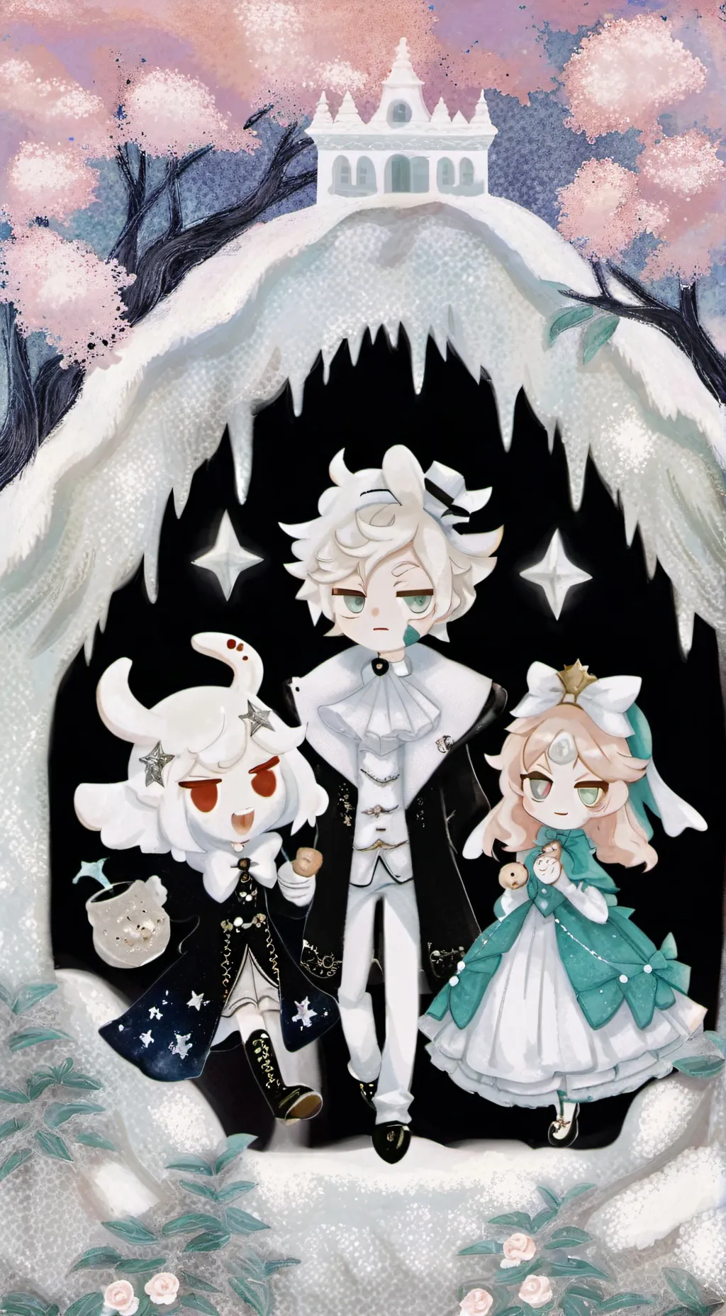 ai character: Agar Agar cookie:3 background