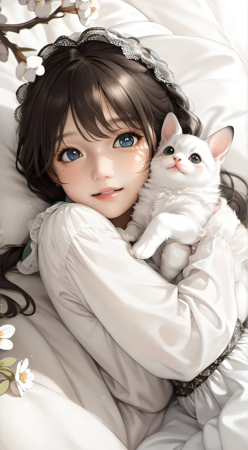 ai character: Abby🤩😊 background