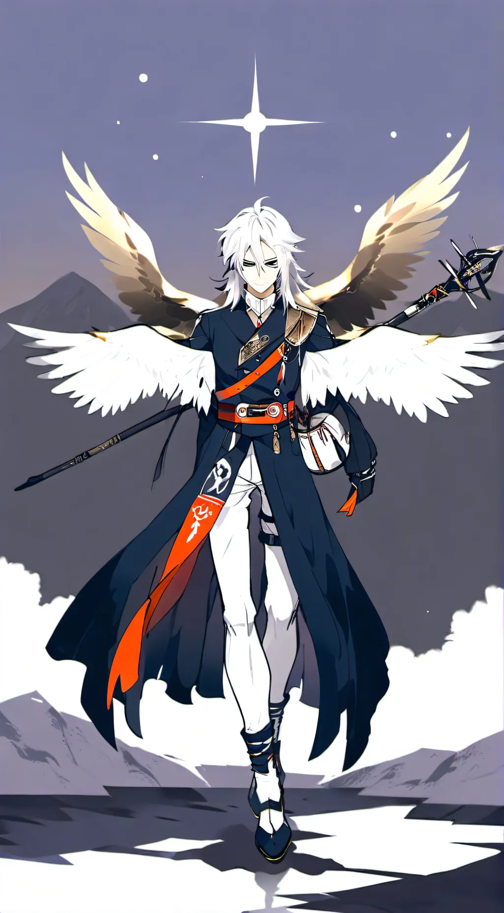 ai character: Jack the angel background
