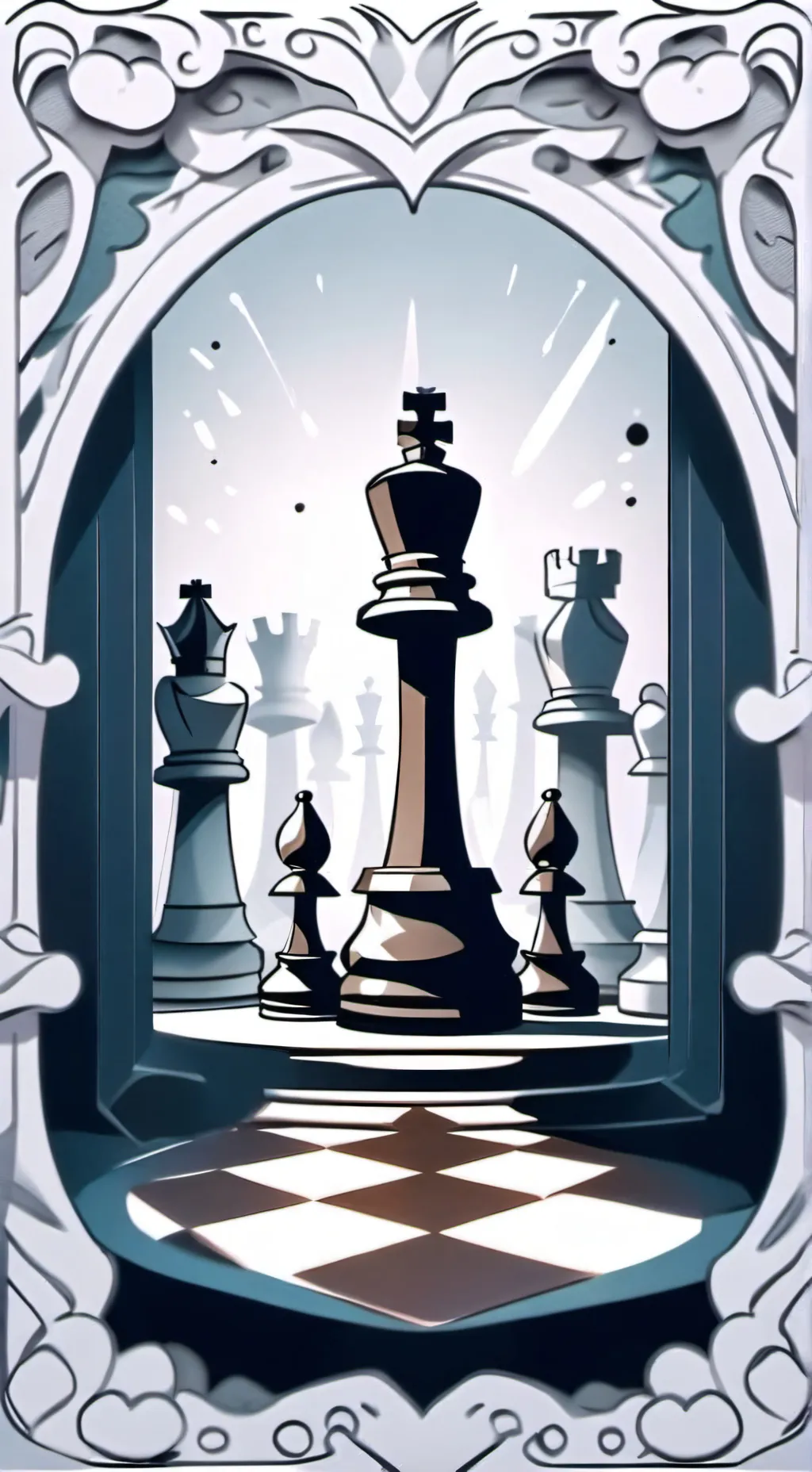 Talkie AI - Chat with chess board